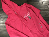 Madouk- Hyper Pink Zip Hoodie